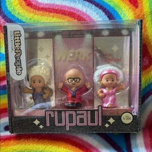 Little People Collector RuPaul Figure Set - Multicolor